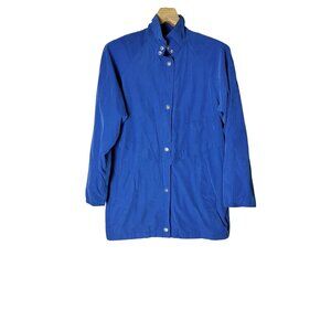 Boundary Waters Vintage Canoe Camping Rain Jacket Coat Size PM